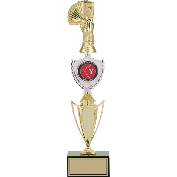 ODAK KUPA - Figürlü Kupalar - Briç Figürlü Kupalar FG-042 C - 41 cm ürün görseli 1