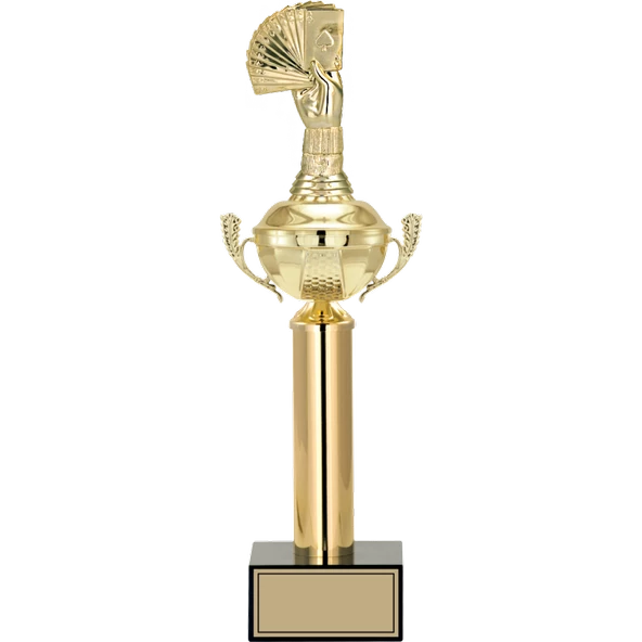 ODAK KUPA - Figürlü Kupalar - Briç Figürlü Kupalar FG-048 A - 43 cm ürün görseli 1