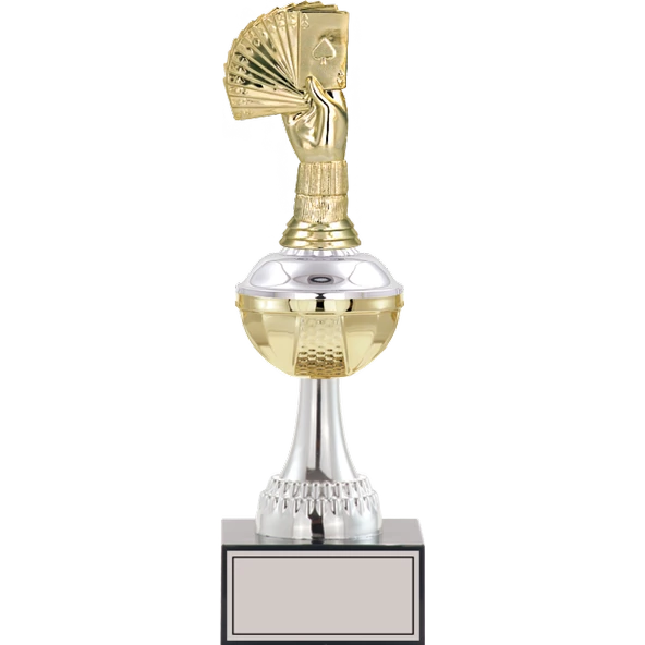 ODAK KUPA - Figürlü Kupalar - Briç Figürlü Kupalar FG-045 B - 32 cm ürün görseli 1