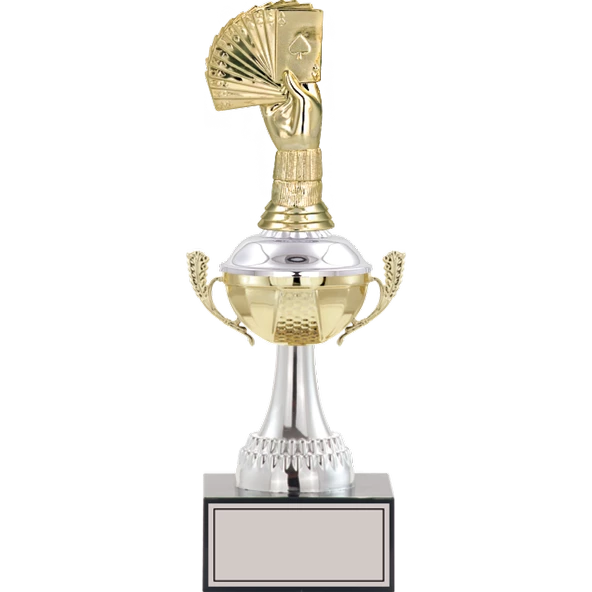 ODAK KUPA - Figürlü Kupalar - Briç Figürlü Kupalar FG-046 B - 32 cm ürün görseli 1