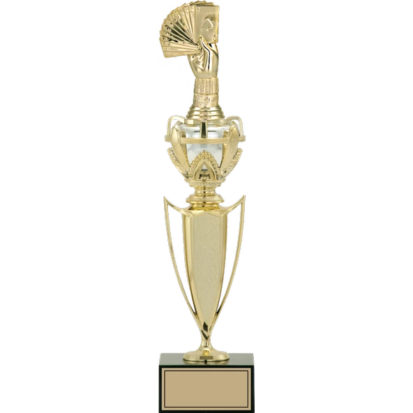 ODAK KUPA - Figürlü Kupalar - Briç Figürlü Kupalar FG-044 A - 42 cm ürün görseli 1
