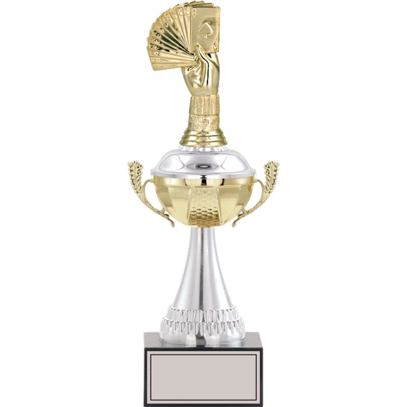 ODAK KUPA - Figürlü Kupalar - Briç Figürlü Kupalar FG-046 A - 35 cm ürün görseli 1