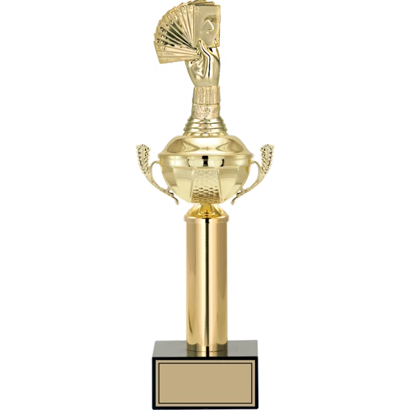 ODAK KUPA - Figürlü Kupalar - Briç Figürlü Kupalar FG-048 B - 40 cm ürün görseli 1