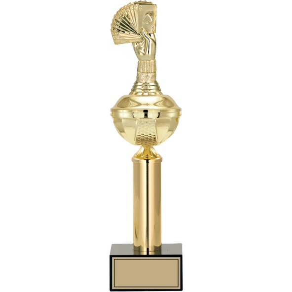 ODAK KUPA - Figürlü Kupalar - Briç Figürlü Kupalar FG-047 B - 40 cm ürün görseli 1