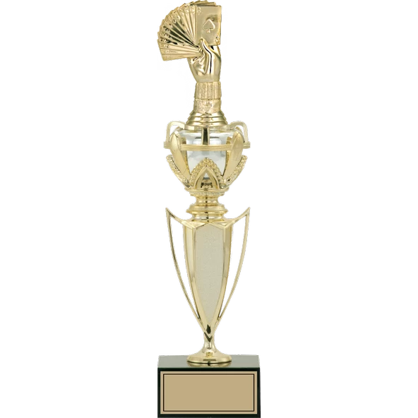 ODAK KUPA - Figürlü Kupalar - Briç Figürlü Kupalar FG-044 B - 40 cm ürün görseli 1