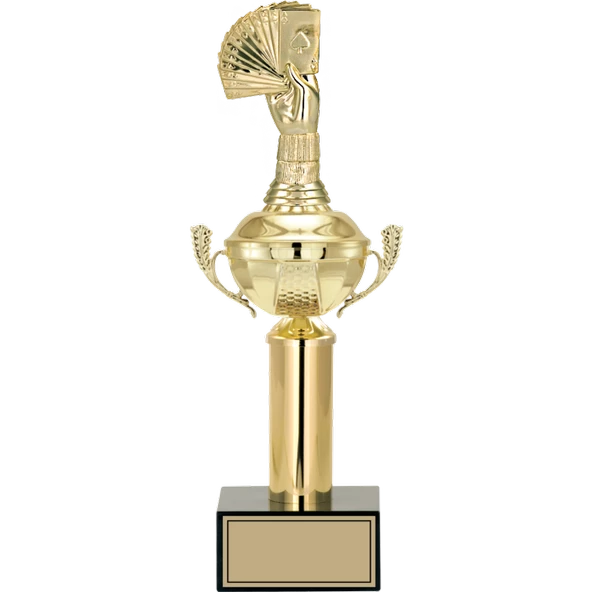 ODAK KUPA - Figürlü Kupalar - Briç Figürlü Kupalar FG-048 C - 38 cm ürün görseli 1
