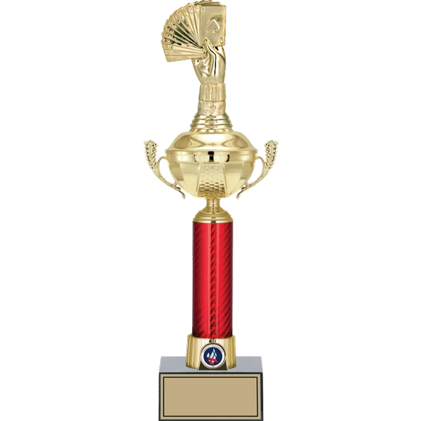 ODAK KUPA - Figürlü Kupalar - Briç Figürlü Kupalar FG-054 A - 45 cm ürün görseli 1