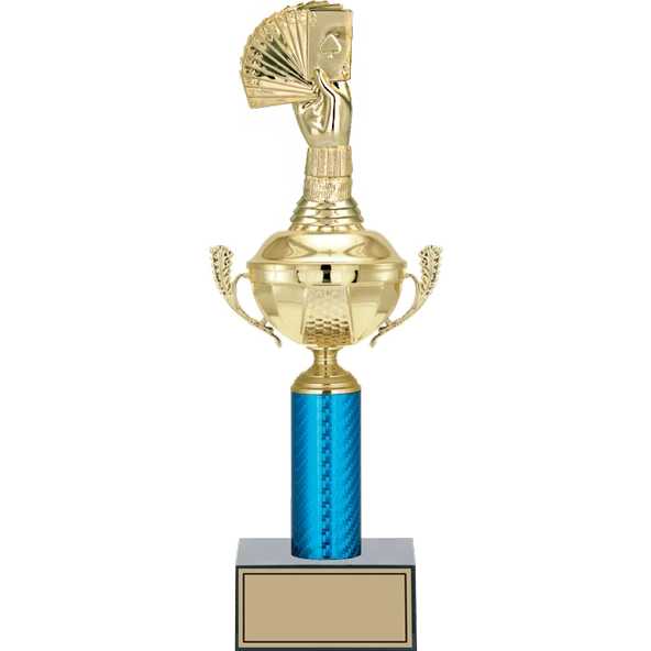 ODAK KUPA - Figürlü Kupalar - Briç Figürlü Kupalar FG-052 B - 38 cm ürün görseli 1