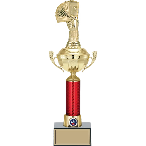 ODAK KUPA - Figürlü Kupalar - Briç Figürlü Kupalar FG-054 B - 42 cm ürün görseli 1