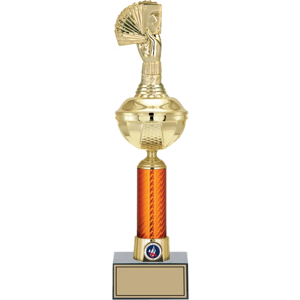 ODAK KUPA - Figürlü Kupalar - Briç Figürlü Kupalar FG-055 B - 42 cm ürün görseli 1