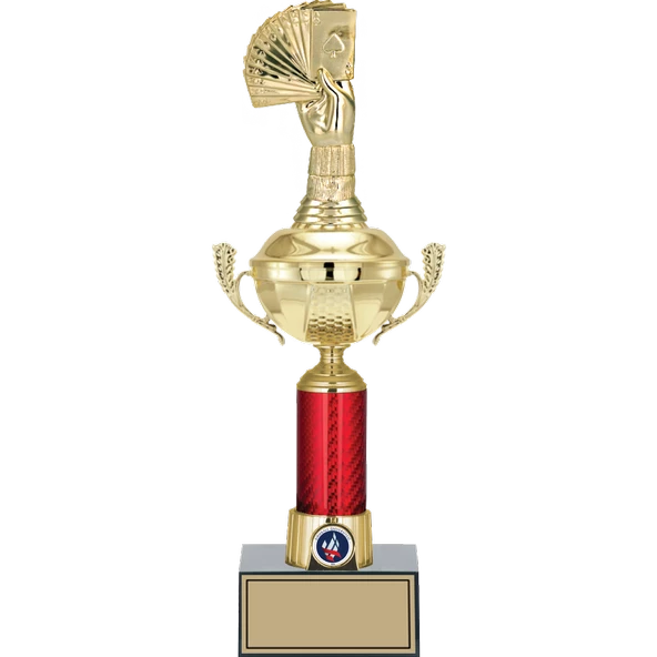 ODAK KUPA - Figürlü Kupalar - Briç Figürlü Kupalar FG-054 C - 40 cm ürün görseli 1