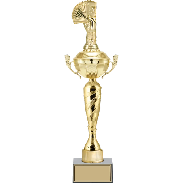 ODAK KUPA - Figürlü Kupalar - Briç Figürlü Kupalar FG-076 C - 44 cm ürün görseli 1