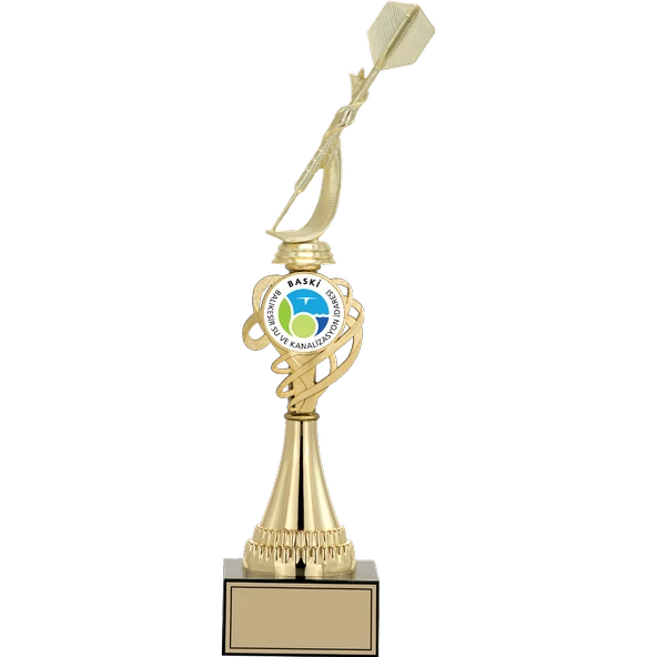 ODAK KUPA - Figürlü Kupalar - Dart Figürlü Kupalar FG-034 A - 41 cm ürün görseli 1