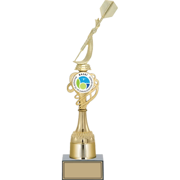 ODAK KUPA - Figürlü Kupalar - Dart Figürlü Kupalar FG-033 B - 43 cm ürün görseli 1