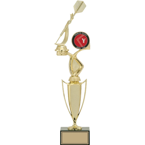 ODAK KUPA - Figürlü Kupalar - Dart Figürlü Kupalar FG-043 A - 47 cm ürün görseli 1