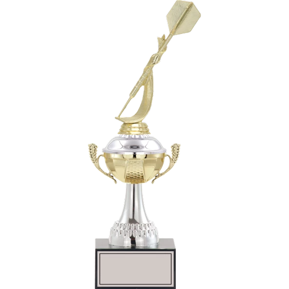 ODAK KUPA - Figürlü Kupalar - Dart Figürlü Kupalar FG-046 B - 35 cm ürün görseli 1