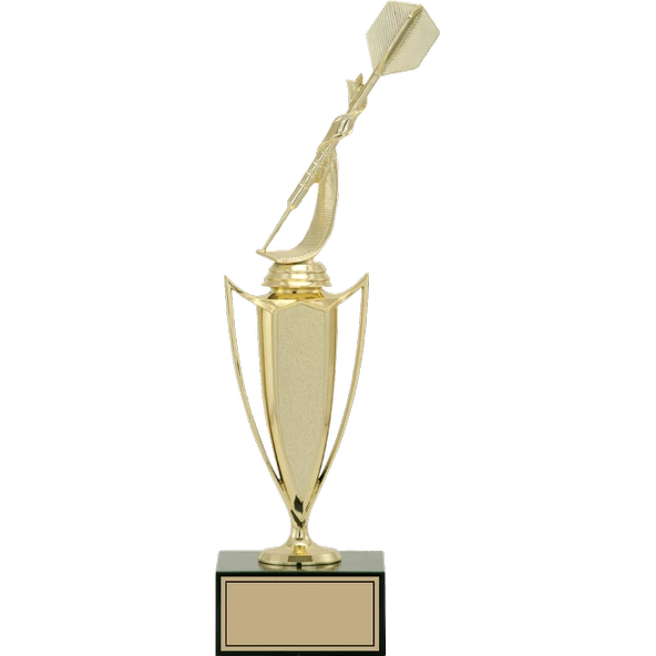 ODAK KUPA - Figürlü Kupalar - Dart Figürlü Kupalar FG-039 A - 37 cm ürün görseli 1