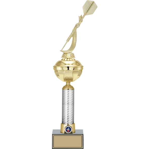 ODAK KUPA - Figürlü Kupalar - Dart Figürlü Kupalar FG-057 A - 48 cm ürün görseli 1