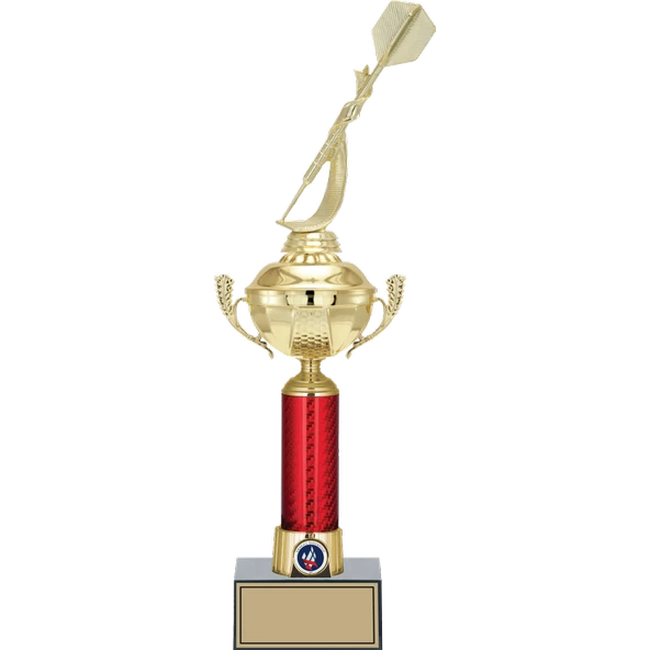 ODAK KUPA - Figürlü Kupalar - Dart Figürlü Kupalar FG-054 B - 46 cm ürün görseli 1