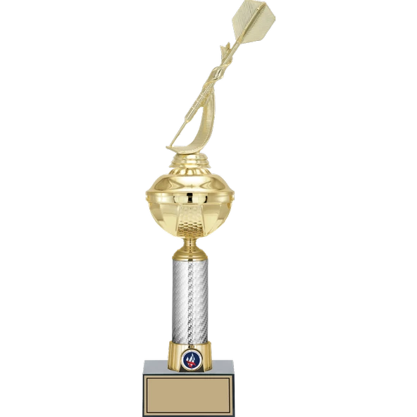 ODAK KUPA - Figürlü Kupalar - Dart Figürlü Kupalar FG-057 B - 46 cm ürün görseli 1