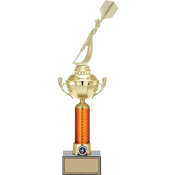 ODAK KUPA - Figürlü Kupalar - Dart Figürlü Kupalar FG-056 B - 46 cm ürün görseli 1