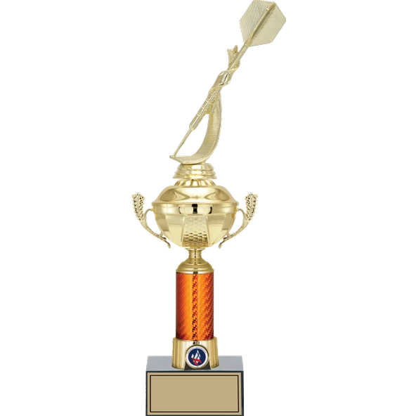ODAK KUPA - Figürlü Kupalar - Dart Figürlü Kupalar FG-056 C - 43 cm ürün görseli 1