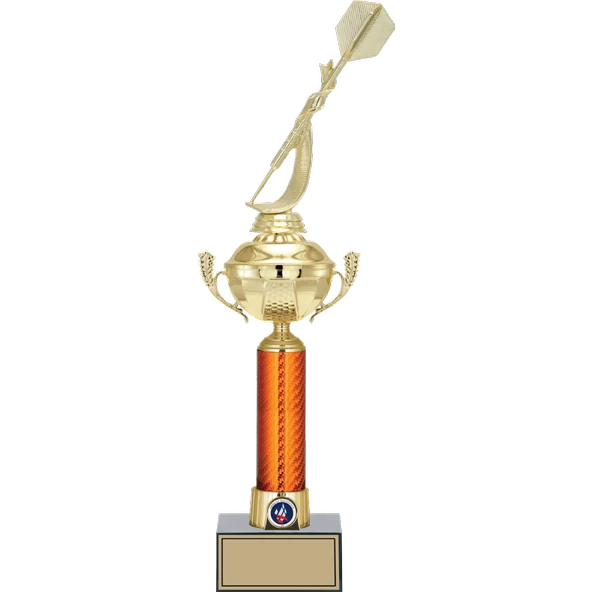 ODAK KUPA - Figürlü Kupalar - Dart Figürlü Kupalar FG-056 A - 48 cm ürün görseli 1