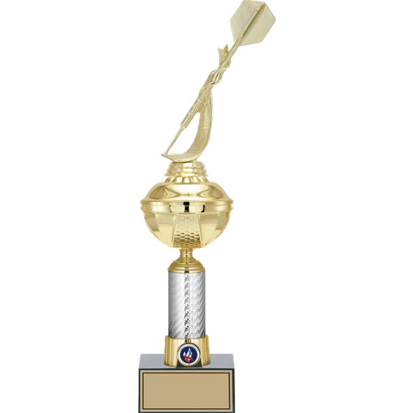 ODAK KUPA - Figürlü Kupalar - Dart Figürlü Kupalar FG-057 C - 43 cm ürün görseli 1