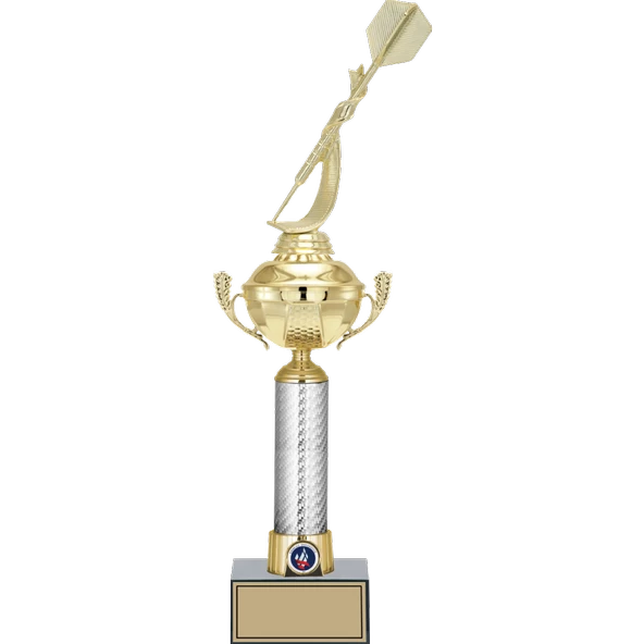 ODAK KUPA - Figürlü Kupalar - Dart Figürlü Kupalar FG-058 A - 48 cm ürün görseli 1