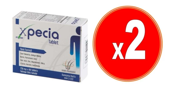 Xpecia 60 Tablet Erkekler İçin - 2 Adet ürün görseli 1