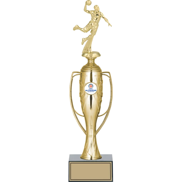 ODAK KUPA - Figürlü Kupalar - Hentbol Figürlü Kupalar FG-025 A - 39 cm ürün görseli 1