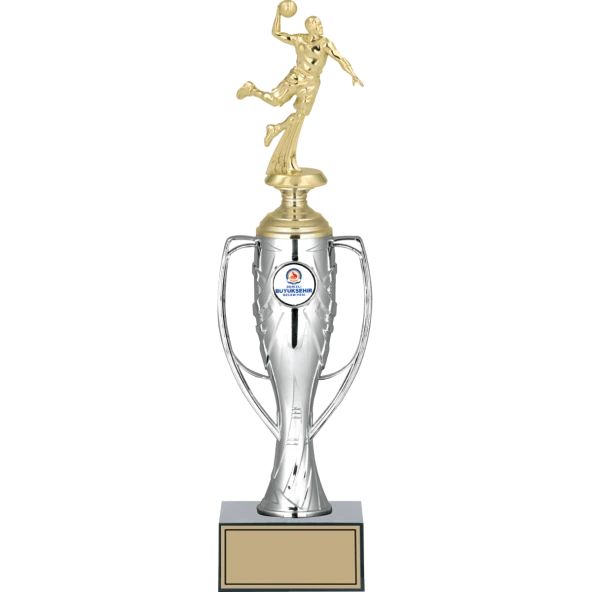 ODAK KUPA - Figürlü Kupalar - Hentbol Figürlü Kupalar FG-025 B - 39 cm ürün görseli 1