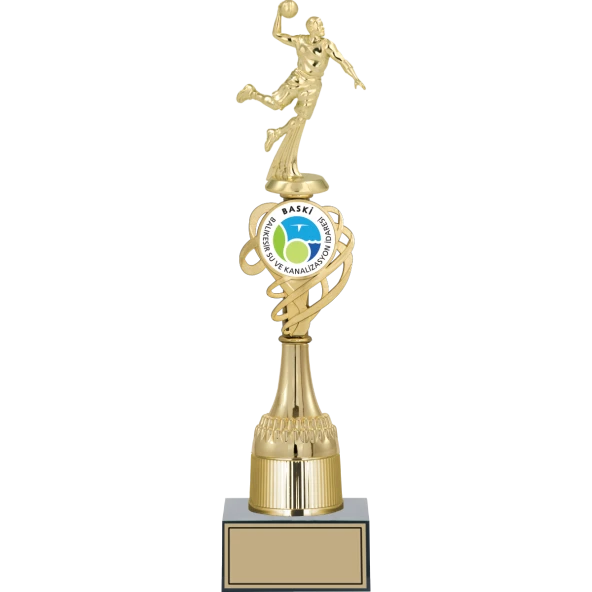 ODAK KUPA - Figürlü Kupalar - Hentbol Figürlü Kupalar FG-033 B - 41 cm ürün görseli 1