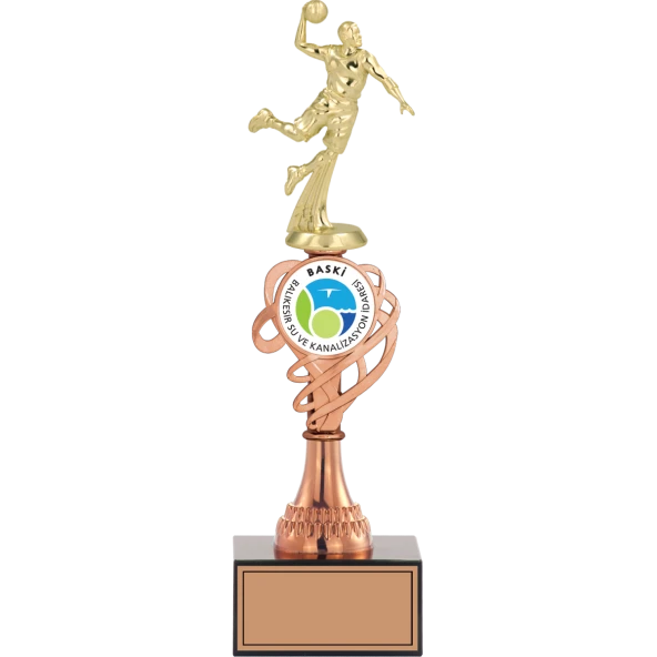 ODAK KUPA - Figürlü Kupalar - Hentbol Figürlü Kupalar FG-034 C - 35 cm ürün görseli 1