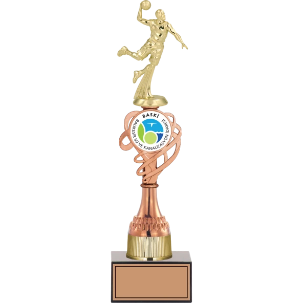 ODAK KUPA - Figürlü Kupalar - Hentbol Figürlü Kupalar FG-036 C - 38 cm ürün görseli 1