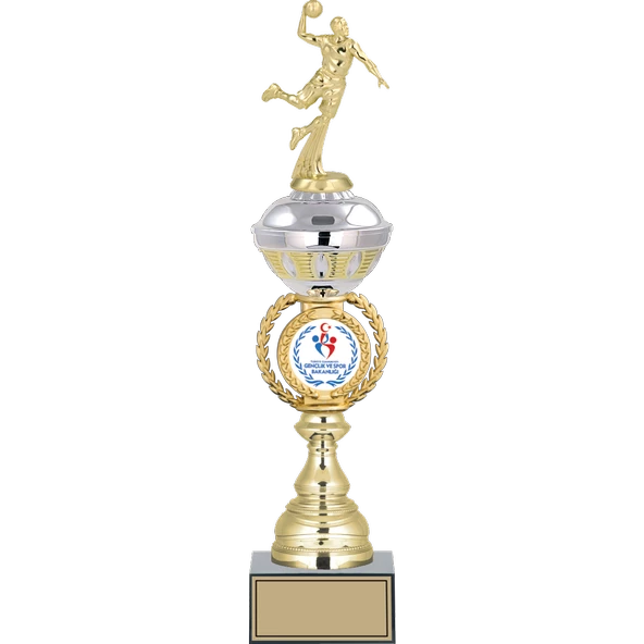 ODAK KUPA - Figürlü Kupalar - Hentbol Figürlü Kupalar FG-066 C - 46 cm ürün görseli 1