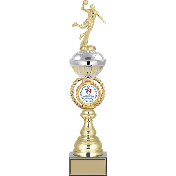 ODAK KUPA - Figürlü Kupalar - Hentbol Figürlü Kupalar FG-066 B - 48 cm ürün görseli 1