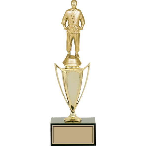 ODAK KUPA - Figürlü Kupalar - Judo / Karate Figürlü Kupalar FG-039 C - 31 cm ürün görseli 1