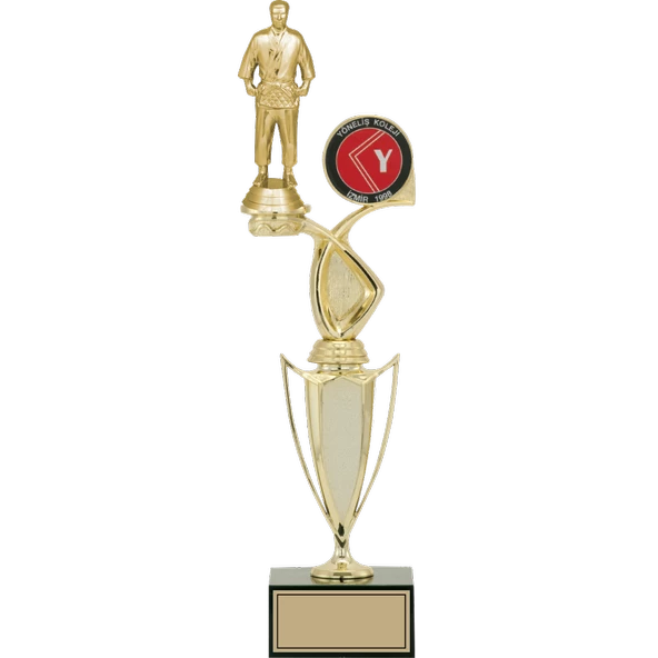ODAK KUPA - Figürlü Kupalar - Judo / Karate Figürlü Kupalar FG-043 B - 43 cm ürün görseli 1