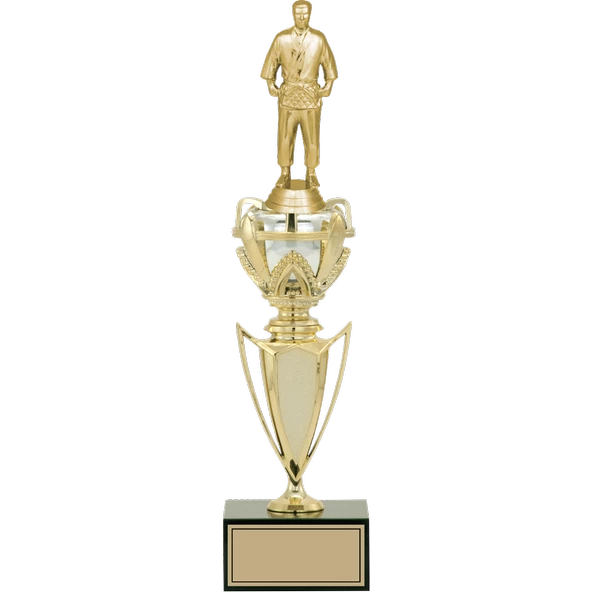 ODAK KUPA - Figürlü Kupalar - Judo / Karate Figürlü Kupalar FG-044 C - 39 cm ürün görseli 1