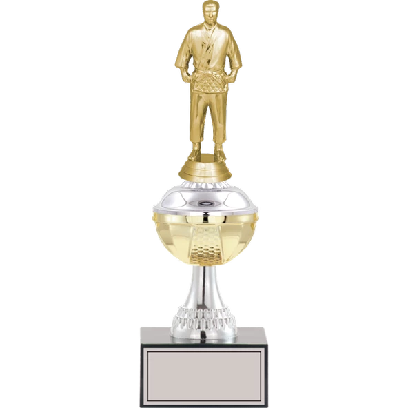 ODAK KUPA - Figürlü Kupalar - Judo / Karate Figürlü Kupalar FG-045 C - 31 cm ürün görseli 1