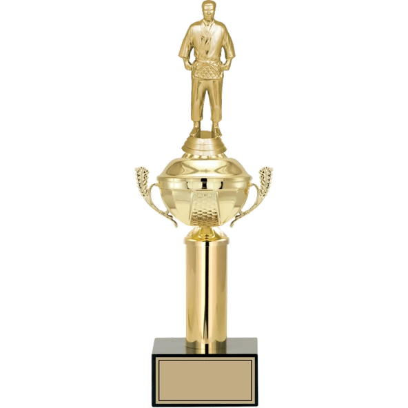 ODAK KUPA - Figürlü Kupalar - Judo / Karate Figürlü Kupalar FG-048 C - 39 cm ürün görseli 1