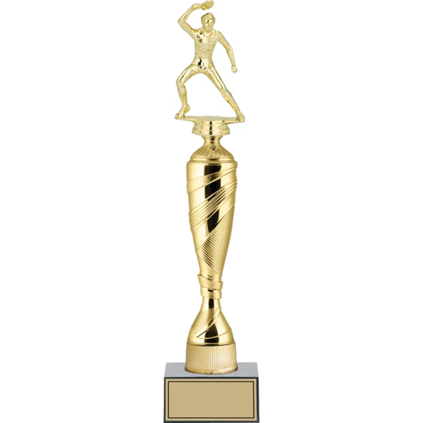 ODAK KUPA - Figürlü Kupalar - Masa Tenisi Erkek Figürlü Kupalar FG-027 B - 45 cm ürün görseli 1