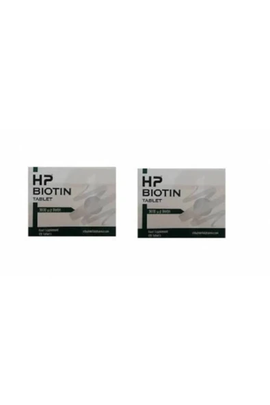 Hp Biotin Tablet 5 mg 120 Tablet 2 Adet ürün görseli 1