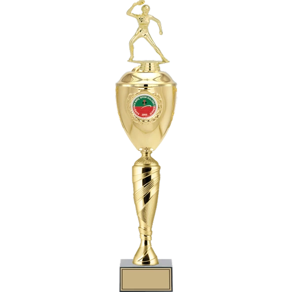 ODAK KUPA - Figürlü Kupalar - Masa Tenisi Kadın Figürlü Kupalar FG-081 B - 59 cm ürün görseli 1