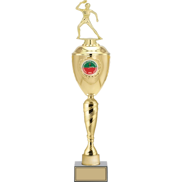 ODAK KUPA - Figürlü Kupalar - Masa Tenisi Kadın Figürlü Kupalar FG-083 C - 57 cm ürün görseli 1
