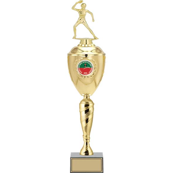ODAK KUPA - Figürlü Kupalar - Masa Tenisi Kadın Figürlü Kupalar FG-081 C - 54 cm ürün görseli 1