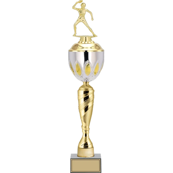 ODAK KUPA - Figürlü Kupalar - Masa Tenisi Kadın Figürlü Kupalar FG-085 B - 56 cm ürün görseli 1