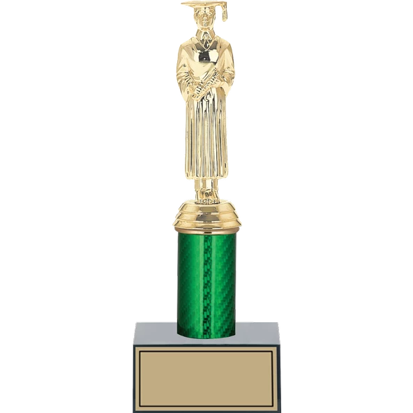 ODAK KUPA - Figürlü Kupalar - Mezuniyet Erkek Figürlü Kupalar FG-006 C - 25 cm ürün görseli 1