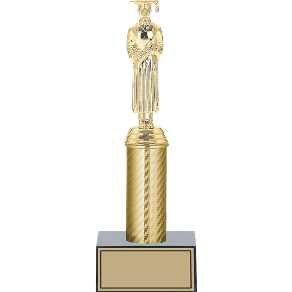 ODAK KUPA - Figürlü Kupalar - Mezuniyet Erkek Figürlü Kupalar FG-007 B - 28 cm ürün görseli 1